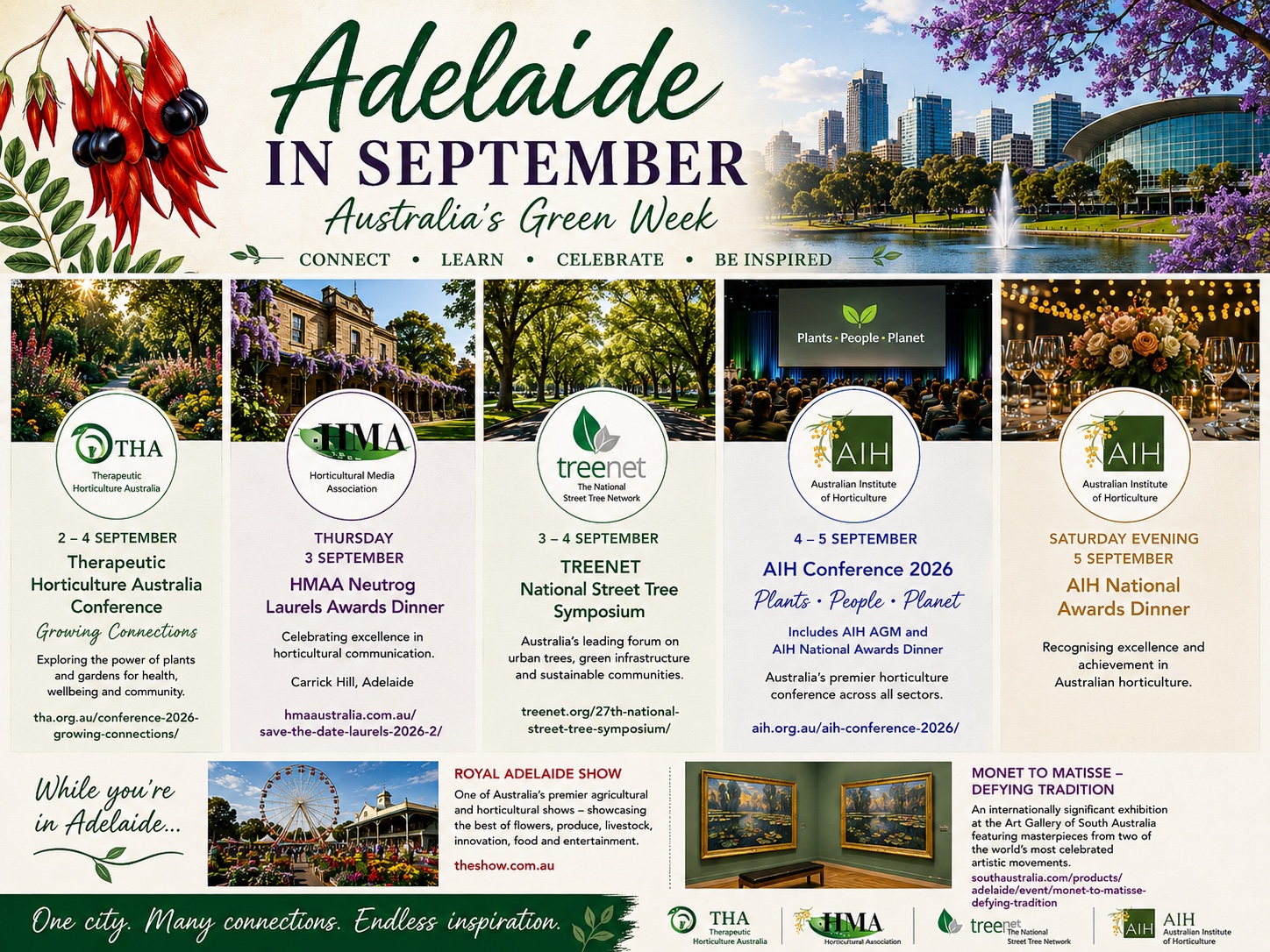 Adelaide in September, Australia's Green Week event overview